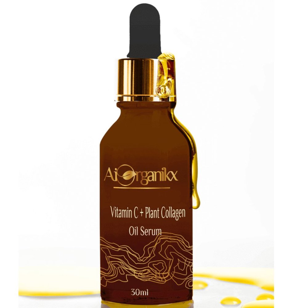 Natural Vitamin C, Plant-based Collagen & Bamboo Oil Serum (30ml)